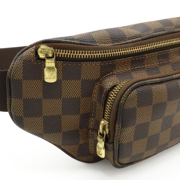 LOUIS VUITTON Authentic Brown Damier Fanny Pack - Picture 8 of 9